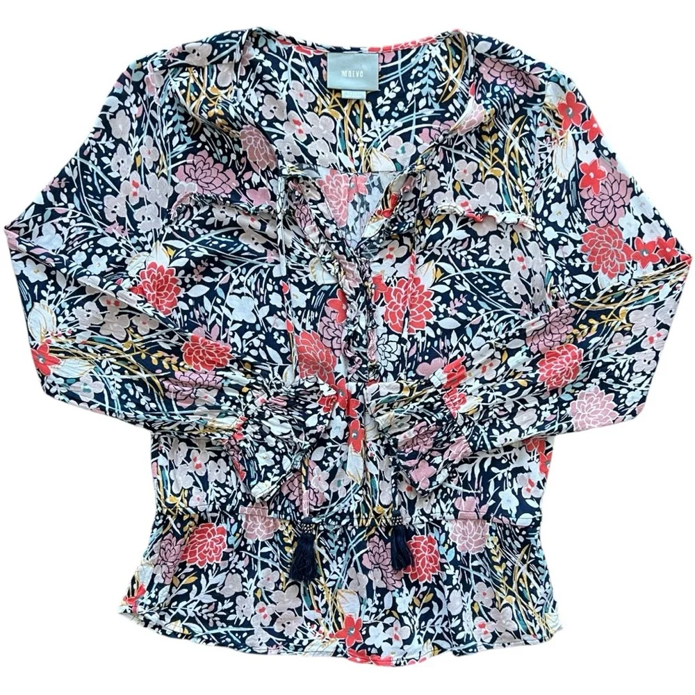 Maeve | Floral Blouse | S - Picture 9 of 12